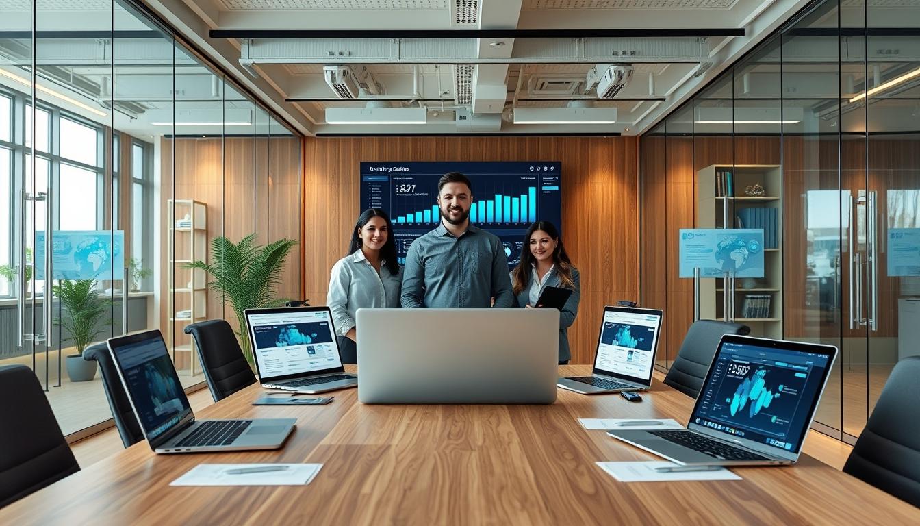 Business growth supported by software development